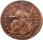 1787 M 33 45-w 2 R-6 Connecticut Colonial Copper Coin