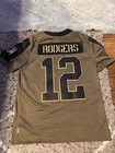 Men   s Packers Rodgers Army Jersey 