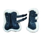 New Horse Tend  n Boots With Full Australian Merino Lambskin Size L Set Of 4 