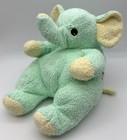 Ty Baby    elephantbaby    The Green   Yellow Elephant Rattle Plush Toy 2000