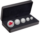 2025 60th Anniversary Of The Canadian Flag Silver Fractional Set With Bonus Set