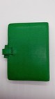 Filofax Pocket Size Picadilly Green Leather -rare Retired Vintage Organizer