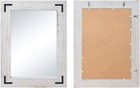 Bathroom Vanity Mirror Large Rustic Farmhouse Country Wood Vintage Style 32x24