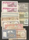 Nepal 13 Banknotes 1 2 5 10 20 Rupees 1970s 1980s 1990s Generally Vf-au  13 Pcs