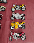 Maisto Motorcycle Sport Bike 1 18 Lot Of 20 - Yamaha Bmw Ducati Triumph