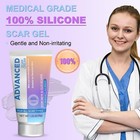 Silicone Scar Cream Scar Gel - Advanced Scar Treatment Keloid Bump Removal   cr1