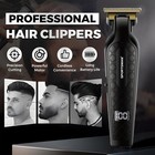 Rechargeable Hair Clipper Beard Trimmer Kit Men Cordless Hair Mustache Trimmer