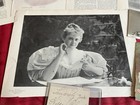 1890s-1900s Hilda Clark Trade Cards Photos Postcards Autograph Collection 