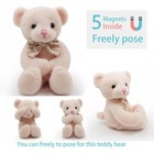 Suepcuddly Small Magnet Teddy Bear Stuffed Animal Cute Plush Toy For Girl 12    