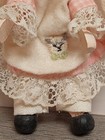 Vintage Small Wooden Handpainted  Doll 5 5  