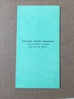 Vintage 1957 Chelsea Clock Advertising Booklet Ships Bell Desk Banjo   More