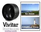 Pro Hd Wide Angle   Telephoto Len For Canon Powershot Sx30  adapter Included 