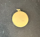 Gold Tone   Enamel Burgees Of Yacht Club  sakonnet  Flag Pendant