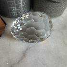 Swarovski  Austria Silver Crystal Egg Art  7458 Nr 063 32  Pbo Original Package