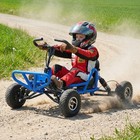 Christmas Gift  Youth Off-road Gas Go-kart 63cc 2-stroke - Enjoy Assembly Fun