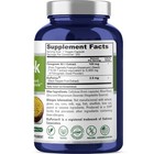 Nusapure Fenugreek Capsules   5000mg   200 Veggie Caps   Non-gmo   Vegan