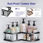 Shower Caddy Corner No Drilling-adhesive  Shower Shelves-rustproof