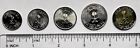 Saudi Arabia - Set 5 Coins 5 10 25 50 100 Halala 1998 - 2019 Unc