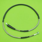 New Front Braided Brake Hose Line For Kawasaki Kx450 Kx450x Kx450sr 2019-2023