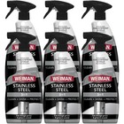 Stainless Steel Cleaner   Polish Spray - 6 Pack  Anti-fingerprint  Streak-free S