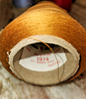 Vintage Threads Usa-super Delray-commercial Industrial Thread - Amber Gold