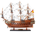 San Felipe Spanish Galleon Tall Ship Wooden Model 19  Fully Assembled Sailboat