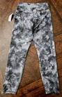 New Womens Athletic Leggings Walk Pop Size Small Gray Black Camo Stretch Pants 