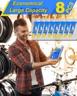 Beanewone Tire Repair Glue  8 Pcs Rubber Cement 3 Sizes  Blue