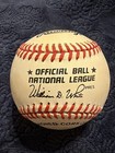 Billy Russell Signed Official Rawlings National League Baseball