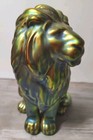 Zsolnay Eosin Lion Figurine