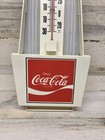 Vintage Coca Cola Thermometer Sign Plastic Working