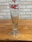 Vintage 1950s Miller High Life Beer Girl On The Moon Pilsner 7-3 4  Bar Glass