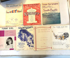 7  Sheet Music From Vintage Musicals 1929 Broadway Melody To 1965 The Great Race