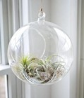  30   2 7 Hanging Glass Globe Tea Light Holder Wedding Decor
