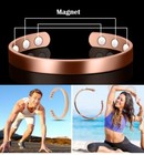 2   Pure Copper Magnetic Bracelet Arthritis Therapy Energy Bangle Pain Relief Usa