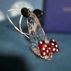 Swarovski Minnie Glass Slipper Ornament