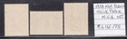 1938 Kgvi Robes Series  Set Of 3 Thick Paper  Sg176-178   Mint Never Hinged