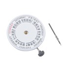 21 Jewels 3 Hands Double Calendar Mechanical Watch Movement For Miyota 8285