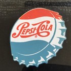 Say    pepsi Please   vintage Glass Change Tray    rare