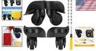 4 Pcs Luggage Wheels Replacement Kit  Silent 360   Swivel For Durable Suitcases