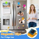Magnetic Clips Heavy Duty Strong Fridge Refrigerator Magnets Whiteboard Locker