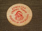 Vintage Admit One Jack Gillette Magic Forest Lake George Ny Wooden Nickel