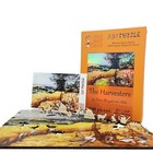 Wooden Jigsaw Puzzle For Adults By Foxsmartbox - 280 Pieces - The Harvesters