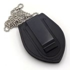 Resident Evil Stars Dep Raccoon Police Dep Grey Badge With Leather Holder