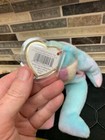 New Ty Beanie Baby B b  Bear Pastel Rainbow