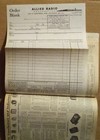Vintage 1954 Allied Radio Catalog No  135 Everything In Electronics W order Form