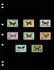  13 15 Scott Value - 1975 Maldives Butterflies Indian Ocean Cv Mnh Nh Umm