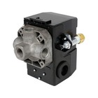 Pressure Switch Air Compressor 145-175 Psi 4 Port 26amp W 0-200 Psi Gauge   2   