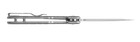 Kizer Banish Xl Pocket Knife Top Liner Lock Titanium Handle Rex-45 Ki3676e1