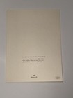 Vintage Hallmark Christmas Card Girl Writing Letter To Santa W  Envelope Unused
